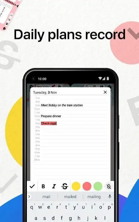Week Planner - Diary, Calendar - скриншот 4