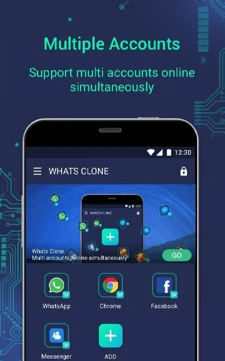 Whats Clone - Multiple Account - скриншот 1