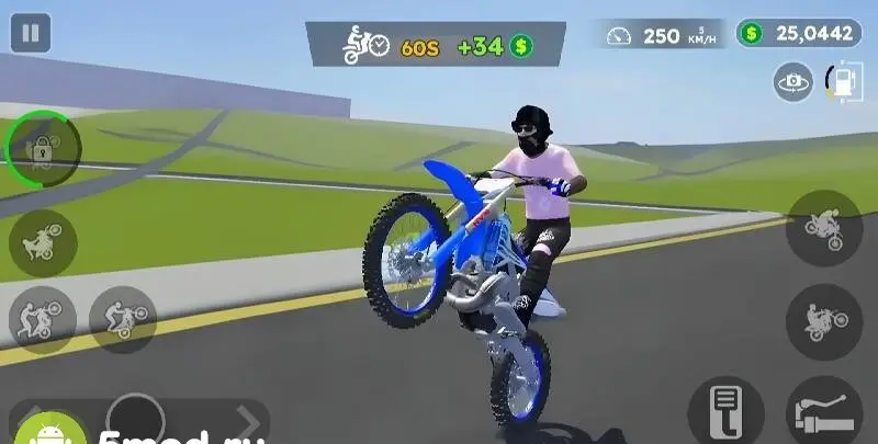 Wheelie Master: Moto Ride 3D - скриншот 2
