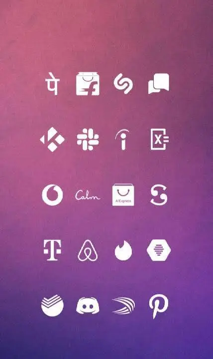 Whicons - White Icon Pack - скриншот 2