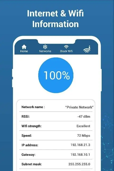 Wifi Info - Internet Networks - скриншот 3