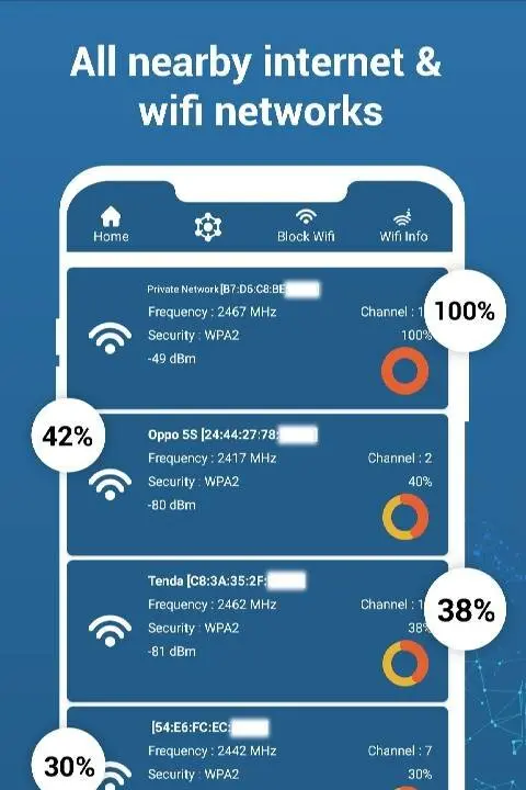 Wifi Info - Internet Networks - скриншот 4