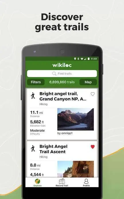 Wikiloc Outdoor Navigation GPS - скриншот 1