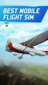 3D-авиасимулятор: самолет - скриншот 1