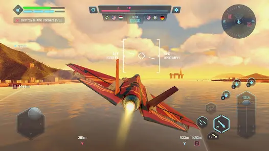 Sky Warriors: воздушные бои - скриншот 1