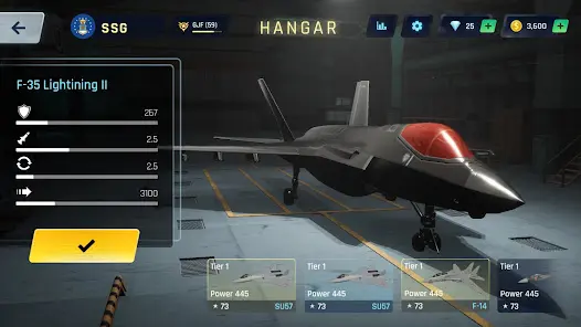 Sky Warriors: воздушные бои - скриншот 7