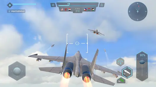 Sky Warriors: воздушные бои - скриншот 2