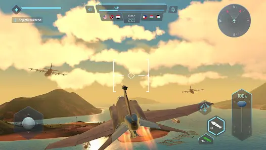 Sky Warriors: воздушные бои - скриншот 5