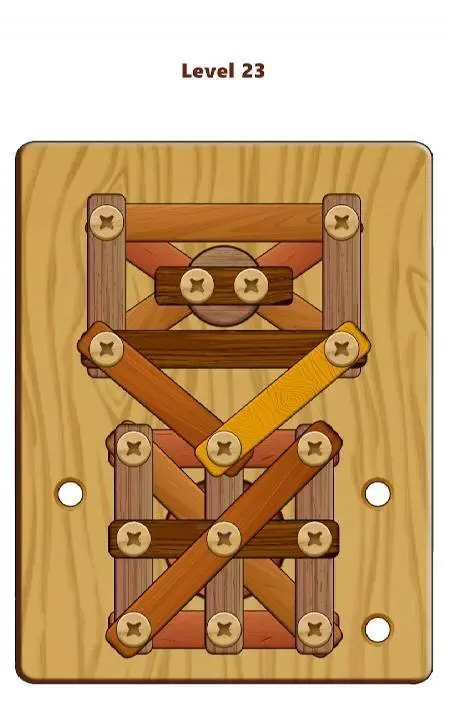 Wood Nuts & Bolts Puzzle - скриншот 2