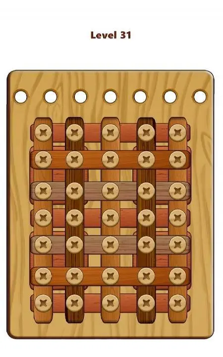 Wood Nuts & Bolts Puzzle - скриншот 3