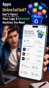 App Uninstall Logs & Reinstall - скриншот 7