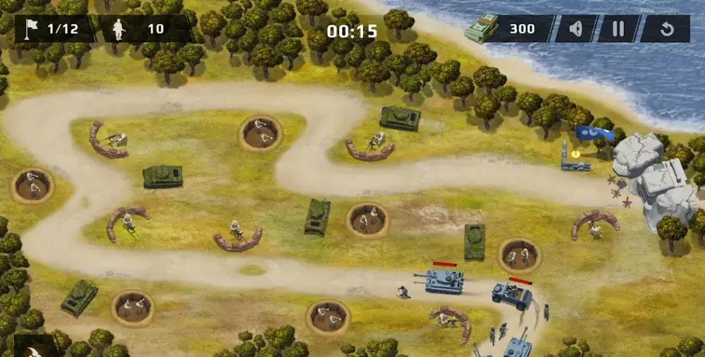WWII Defense: Supremacy - скриншот 1