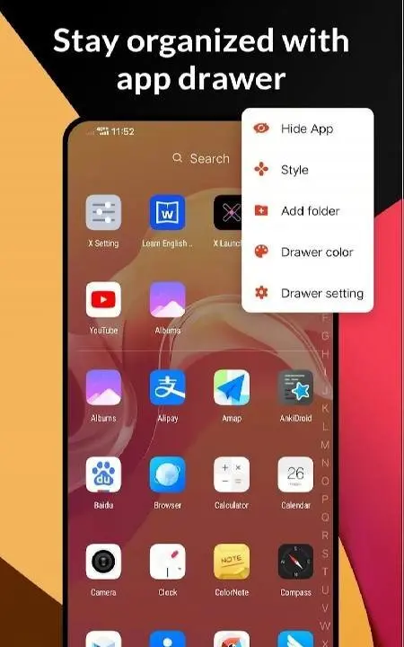 X Launcher - Model x launcher - скриншот 2