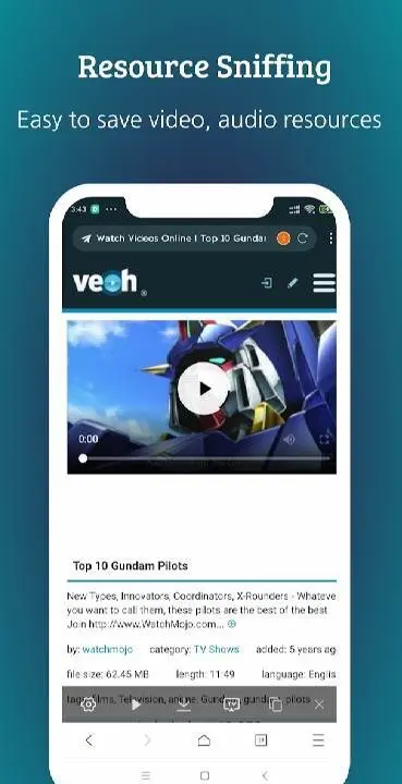 XBrowser - Super fast and Powerful - скриншот 4