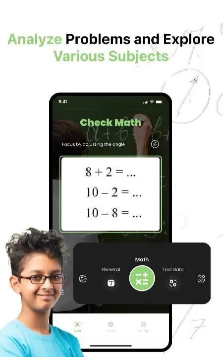 xMath: AI Homework Helper - скриншот 1