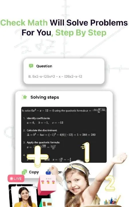 xMath: AI Homework Helper - скриншот 4