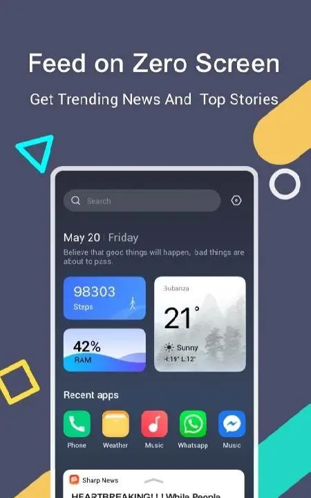 XOS Launcher - Cool,Stylish - скриншот 1