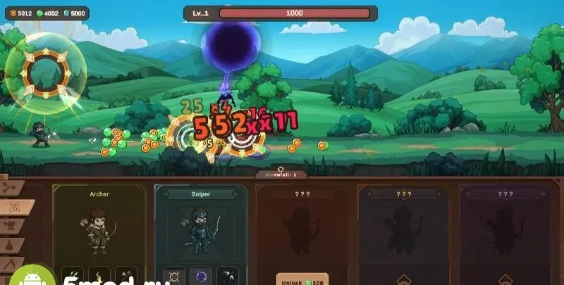 Zad Archery: Idle RPG - скриншот 2