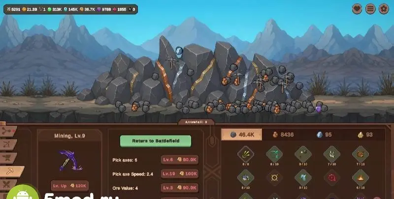 Zad Archery: Idle RPG - скриншот 3