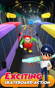 Little Singham Super Skater - скриншот 8