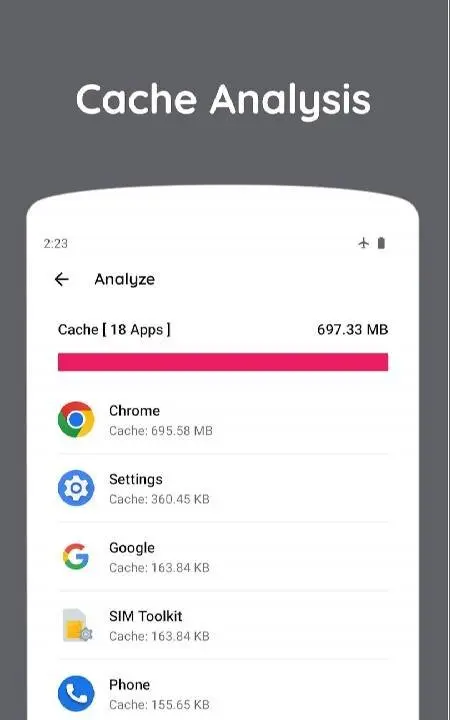 Zero Cleaner: clear cache - скриншот 2