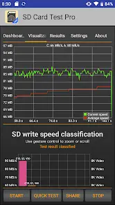 SD Card Test Pro - скриншот 1