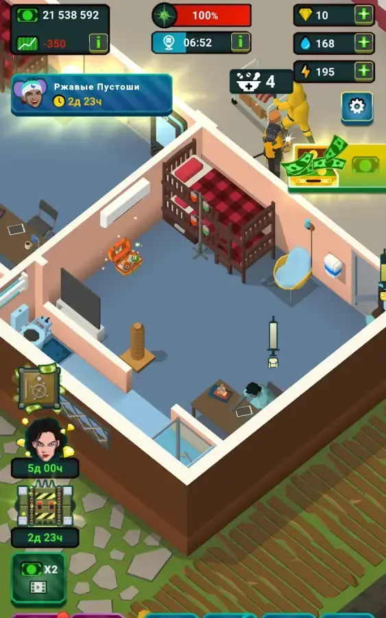 Zombie Hospital - Idle Tycoon - скриншот 5