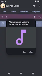 Zueira’s Voice: Text to Speech - скриншот 4