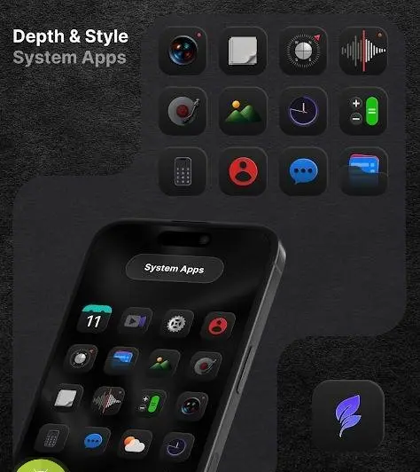 Zyra Icon Pack & Widgets - скриншот 2
