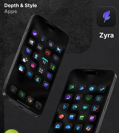 Zyra Icon Pack & Widgets - скриншот 4